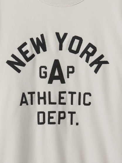 Bej Vintagesoft New York Gap Logo Sweatshirt