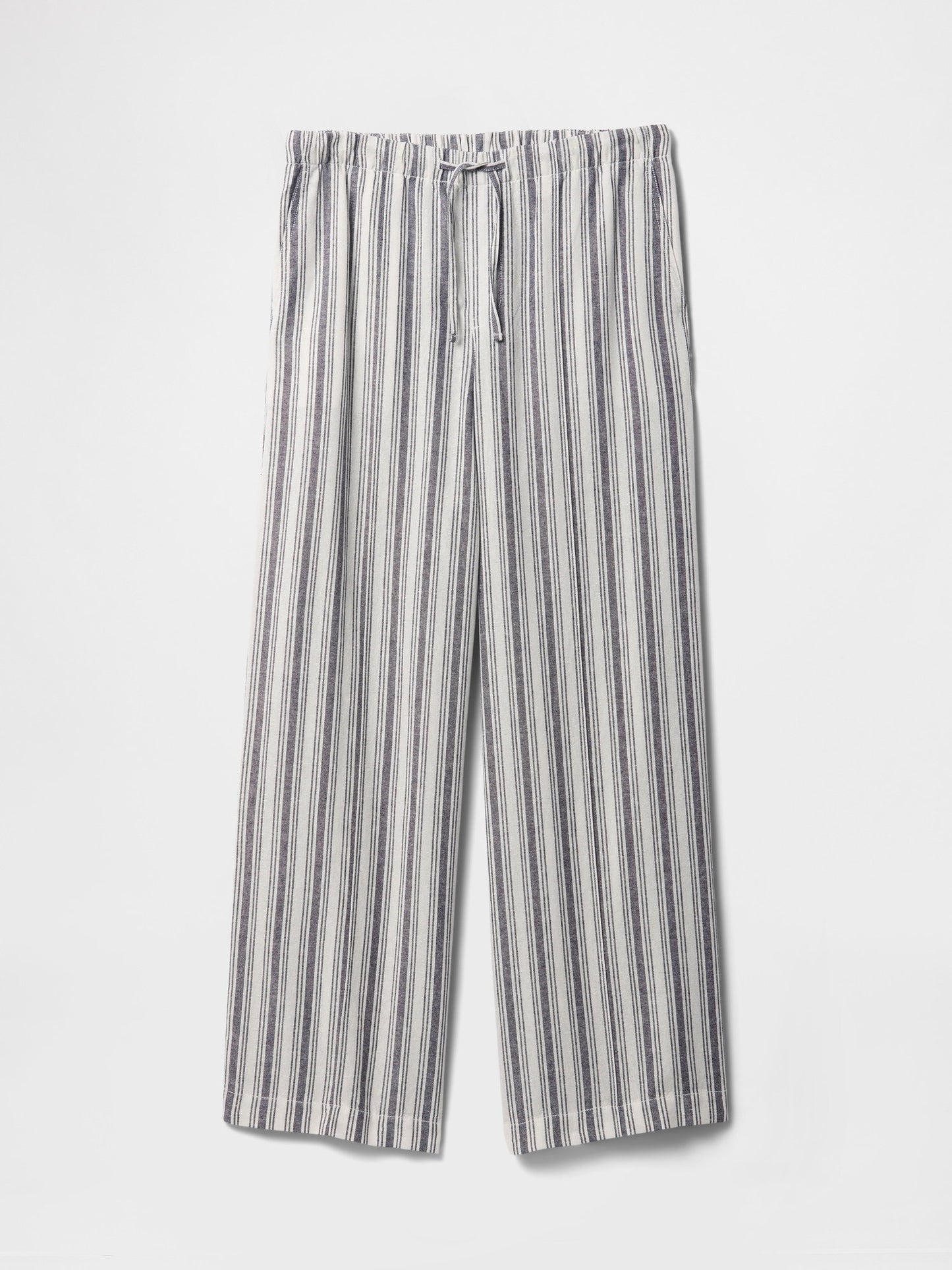 Çok Renkli Mid Rise Pull-on Wide-leg Pantolon