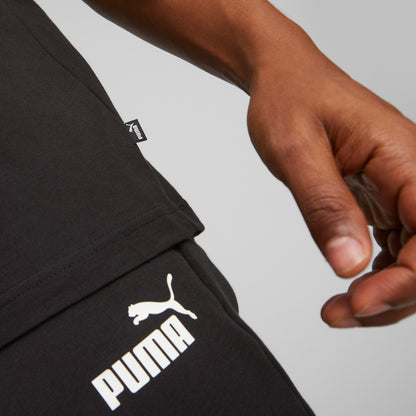Puma Essentials Small Logo Erkek Siyah T-shirt