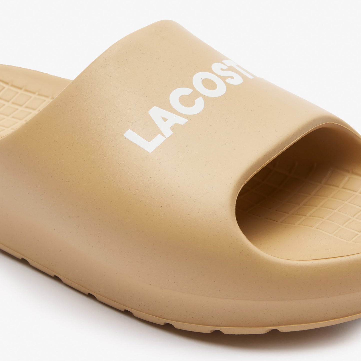Lacoste Serve Slide 2.0 Kadın Bej Terlik