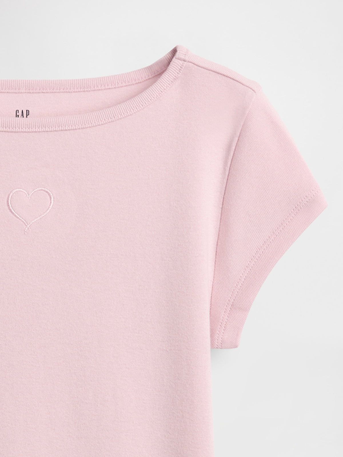 Pembe Cap-sleeve Fitted T-shirt