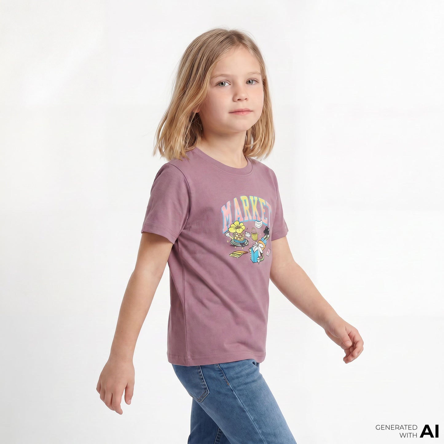 Market Seeds Of Tomorrow Çocuk Gri T-shirt