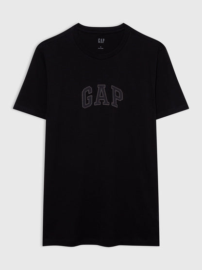 Siyah Gap Logo T-shirt