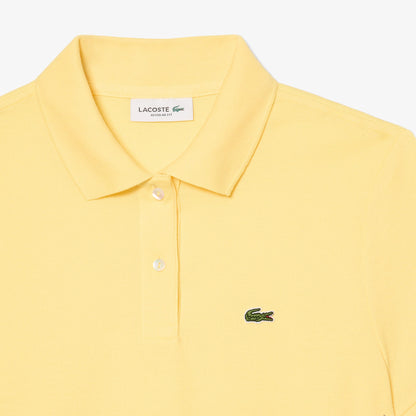 Lacoste Kadın Regular Fit Sarı Polo