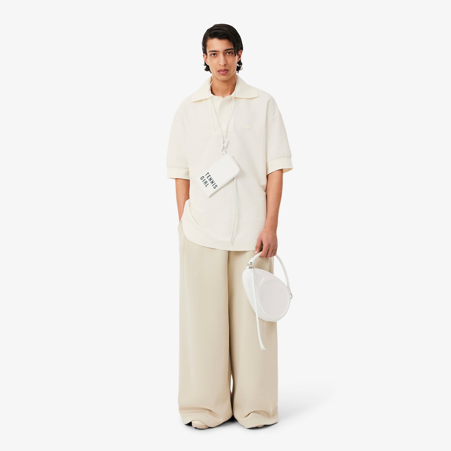 Lacoste Regular Fit Erkek Beyaz Polo