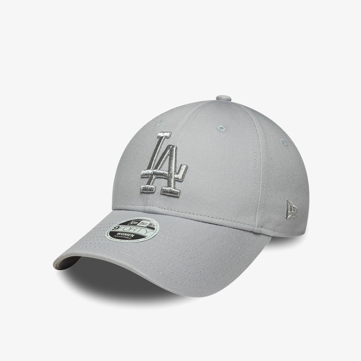 New Era Metallic Logo 9forty Losdod Dgrmts Kadın Gri Şapka