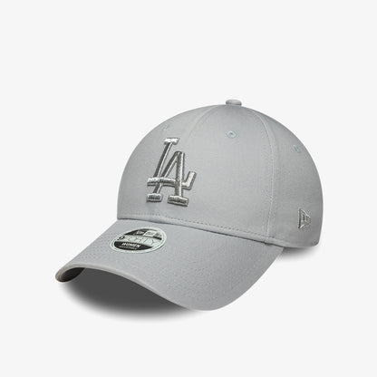 New Era Metallic Logo 9forty Losdod Dgrmts Kadın Gri Şapka