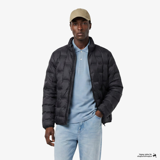 Lacoste Regular Fit Erkek Yeşil Mont