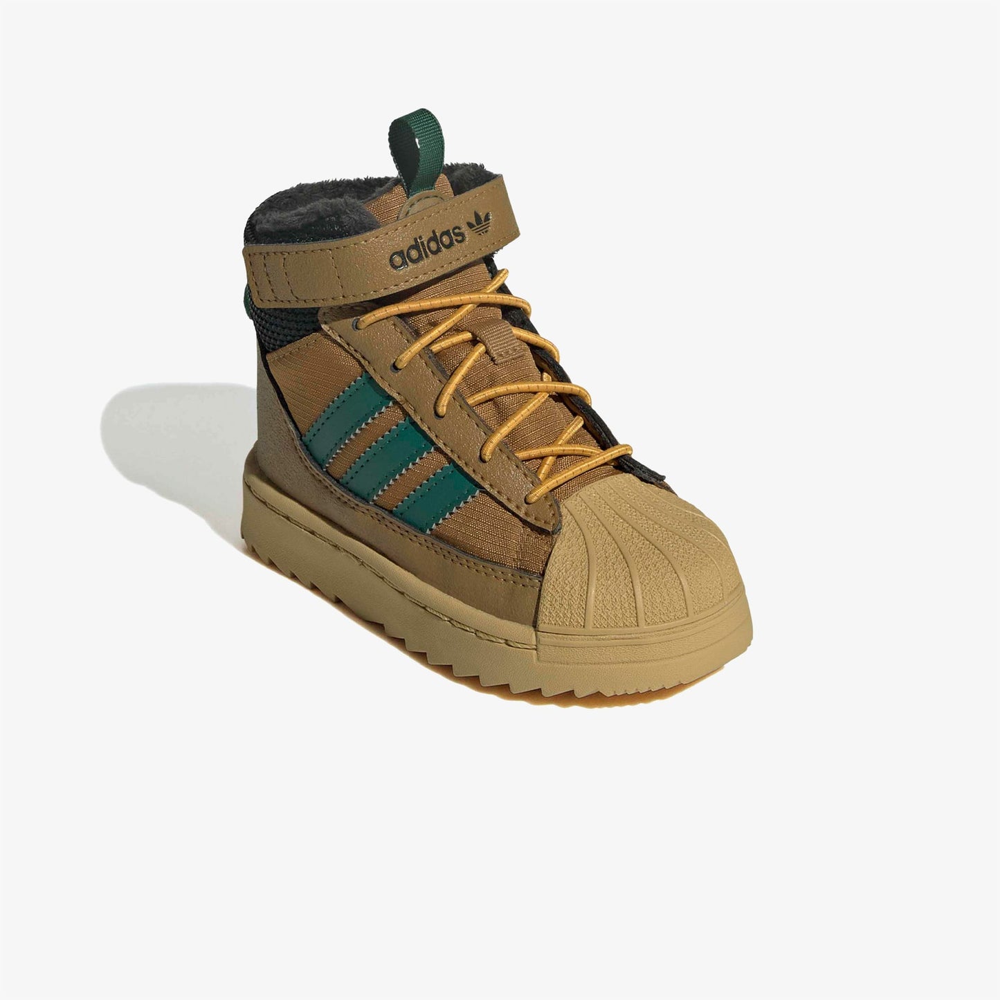 Adidas Superstar Winter Trek Bebek Kahverengi Ayakkabı