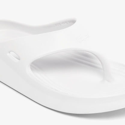 Lacoste Meduz Flip Flop Kadın Beyaz Terlik