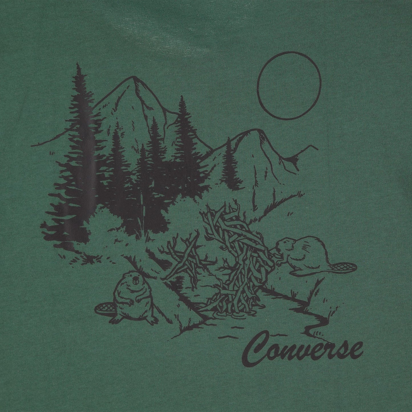 Converse Classic Erkek Gri T-shirt