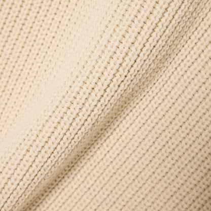 Lacoste Erkek Relaxed Fit Polo Yaka Bej Kazak