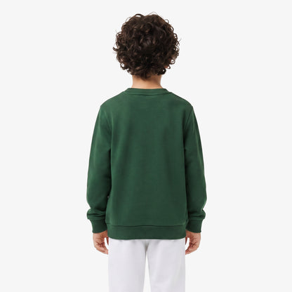 Lacoste Regular Fit Çocuk Yeşil Sweatshirt