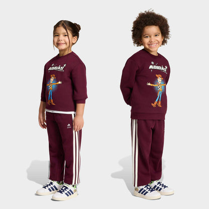 Adidas Little Kids Disney T Jog Çocuk Siyah Eşofman Takımı