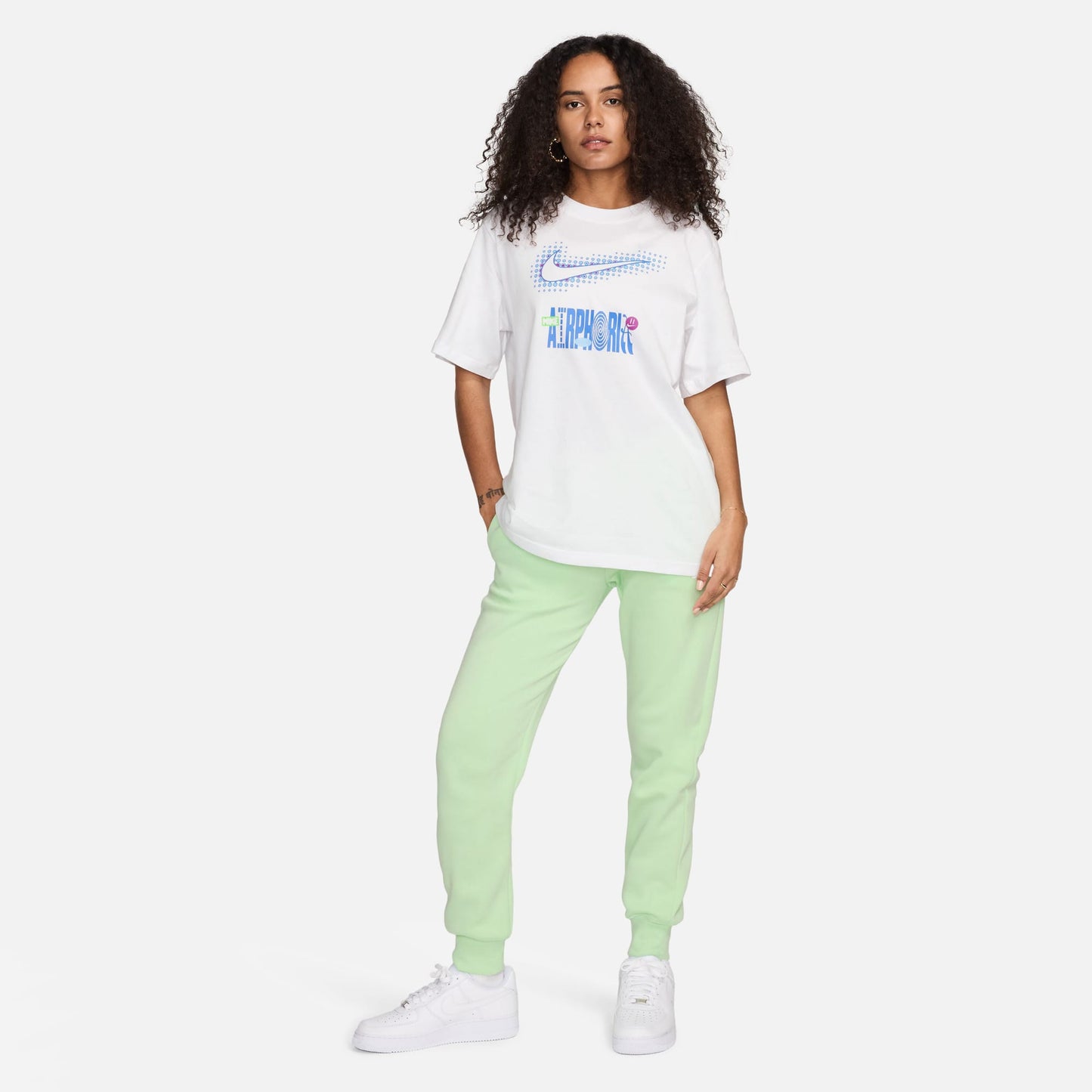 Nike Sportswear Kadın Beyaz T-shirt