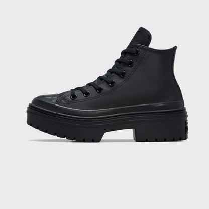 Converse Chuck Taylor All Star Lugged Heel Kadın Siyah Deri Platform Sneaker