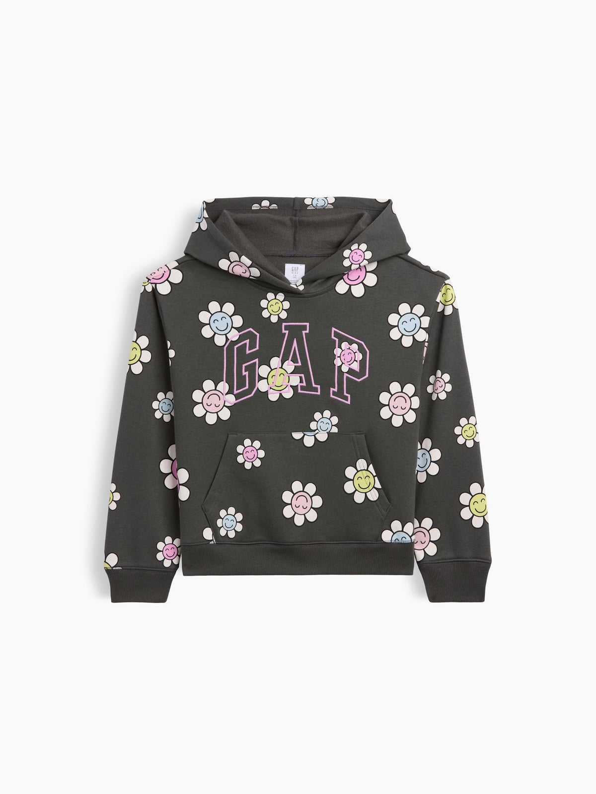 Koyu Gri Relaxed Gap Logo Sweatshirt