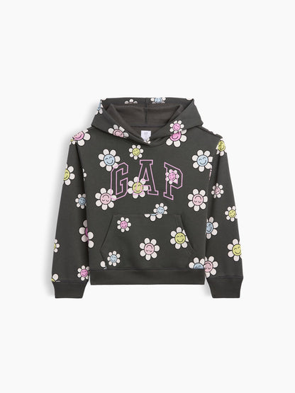 Koyu Gri Relaxed Gap Logo Sweatshirt