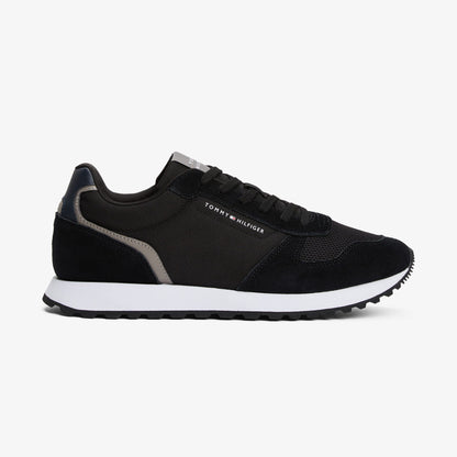 Tommy Hilfiger Suede Erkek Siyah Spor Ayakkabı