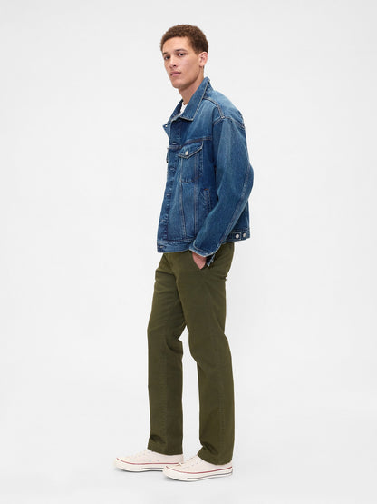 Haki Gapflex Straight Fit Khaki Pantolon