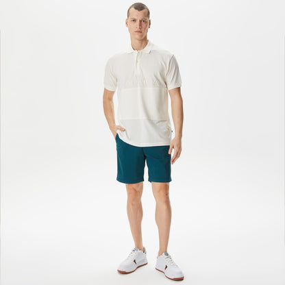 Nautica Erkek Ekru Classic Fit Polo Yaka T-shirt