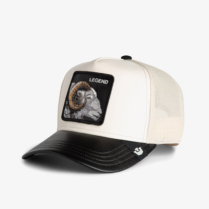Goorin Bros Faux Leather Ram Unisex Siyah Şapka