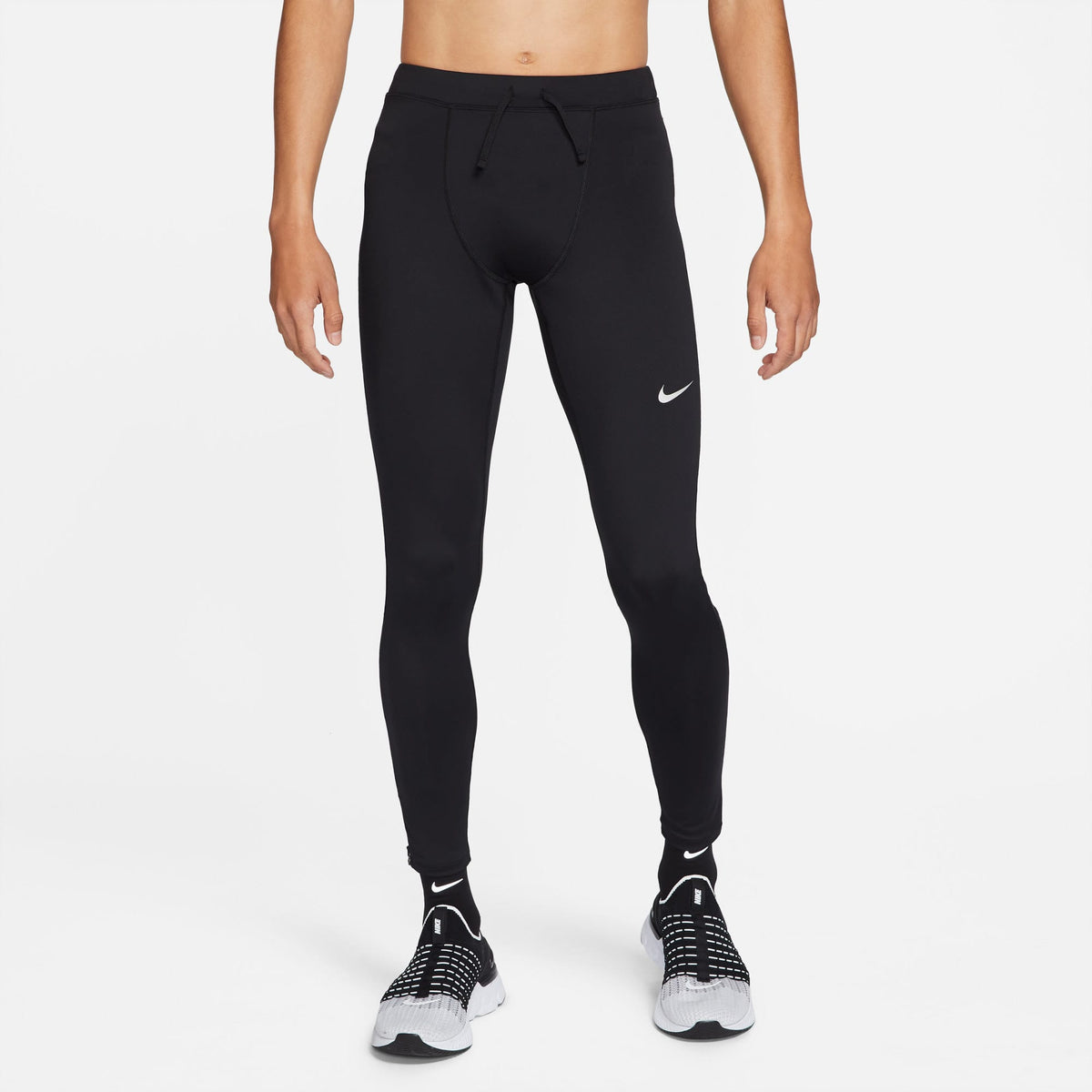 Nike Dri-fit Chllgr Erkek Siyah Koşu Taytı