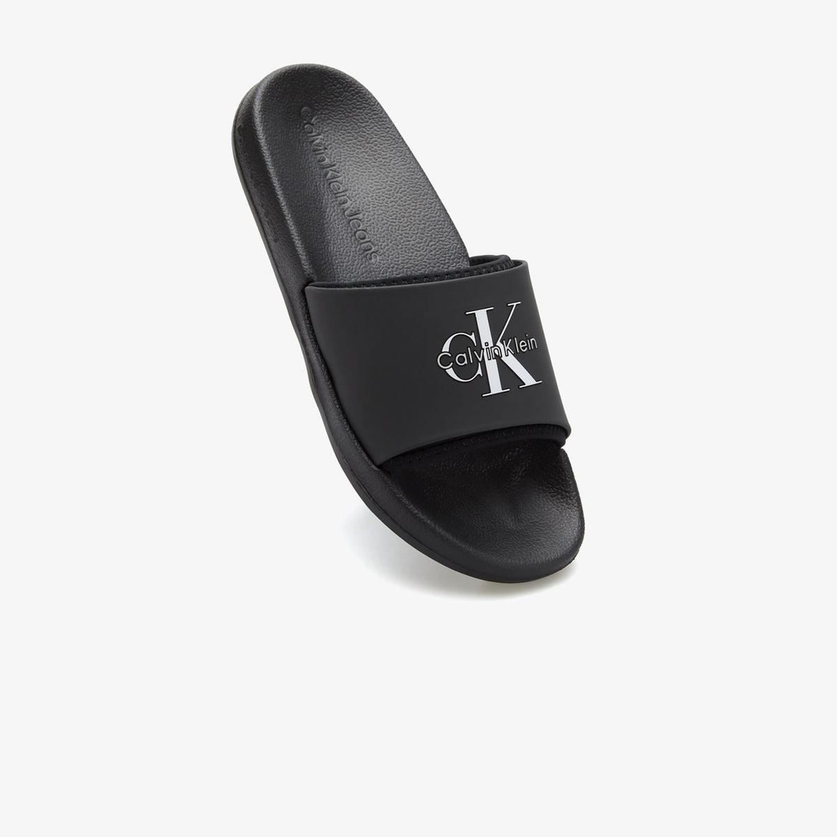 Calvin Klein Slide Rubber Neoprene Erkek Siyah Terlik