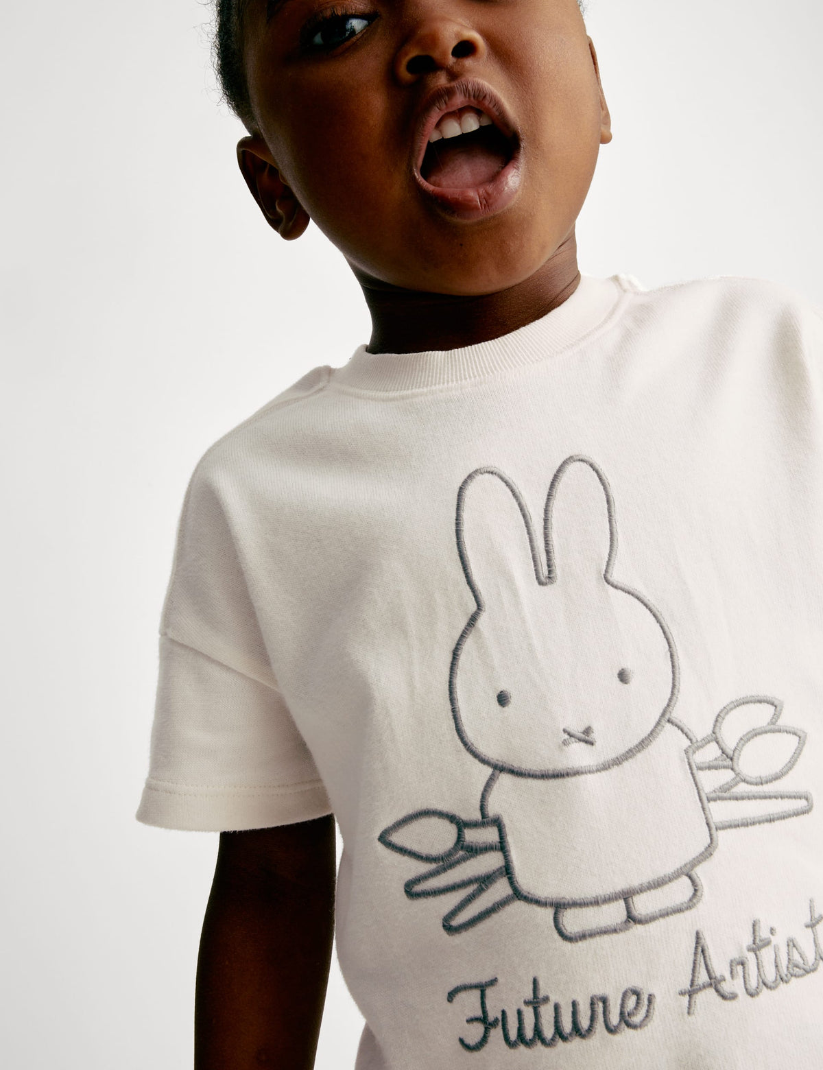 Saf Pamuklu Miffy:trade_mark: Tişörtü (1–8 Yaş)