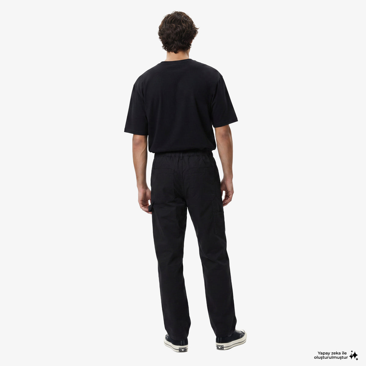 Unıted4 Regular Fit Erkek Siyah Pantolon