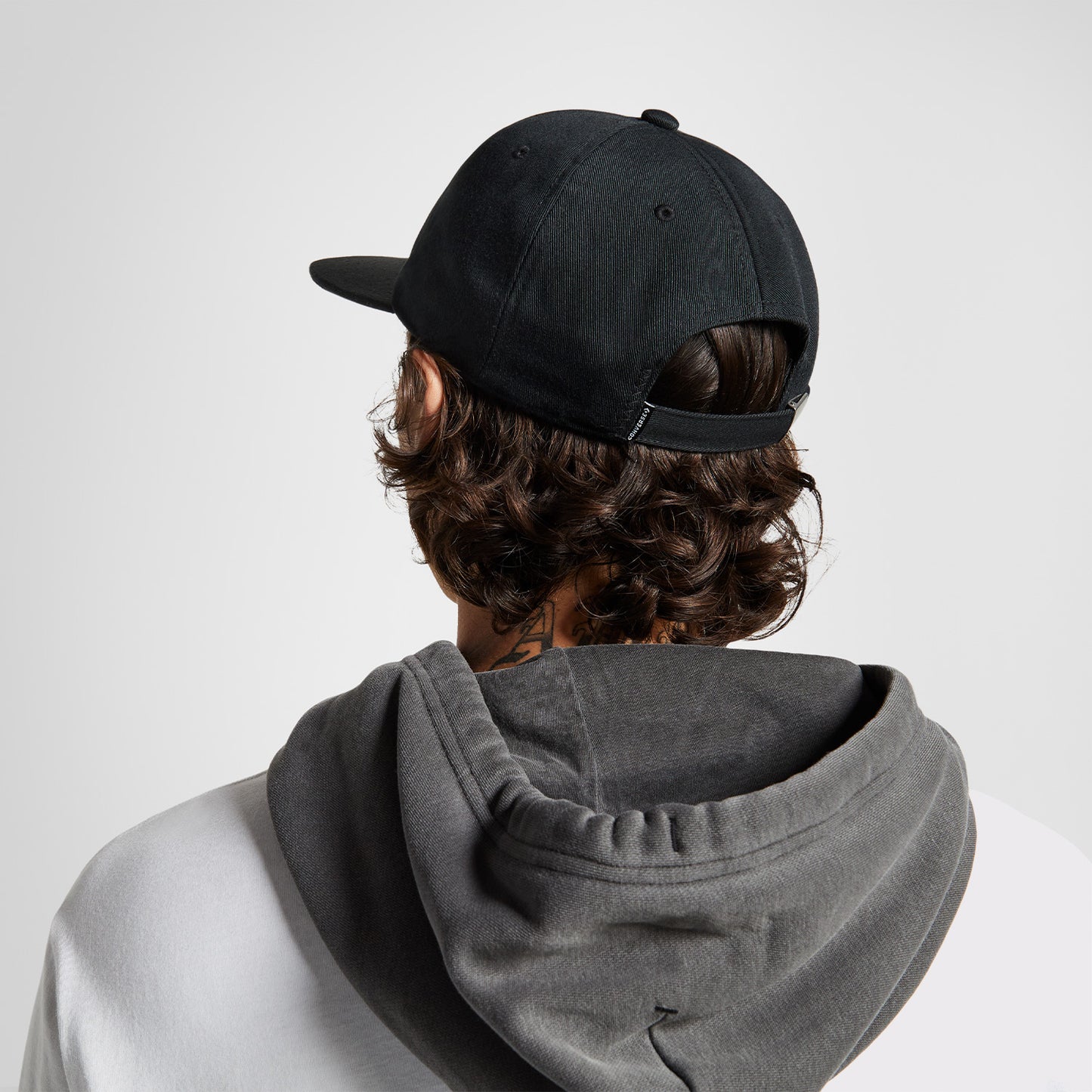 Converse Cons Six Panel Baseball Unisex Siyah Şapka