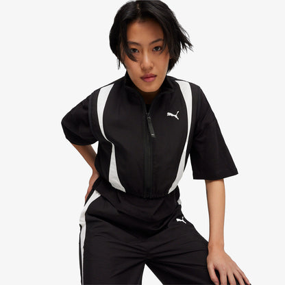 Puma Dare To Woven Vest Kadın Siyah Ceket