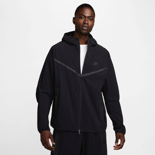 Nike Tech Dokuma Erkek Siyah Ceket