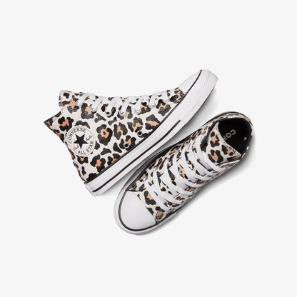 Converse Chuck Taylor All Star Leopard Kadın Siyah Sneaker