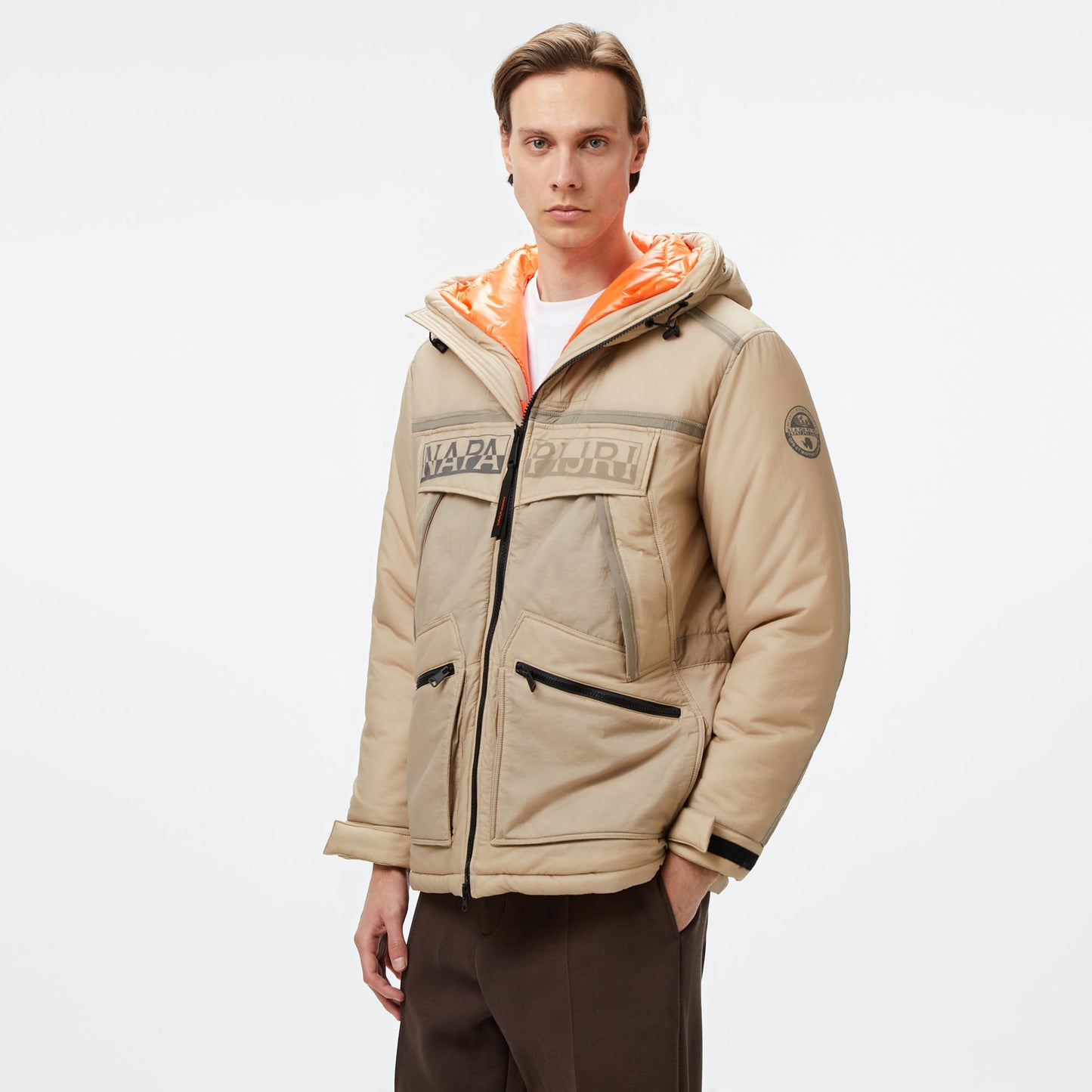 Napapijri Skidoo Sheer Erkek Bej Ceket