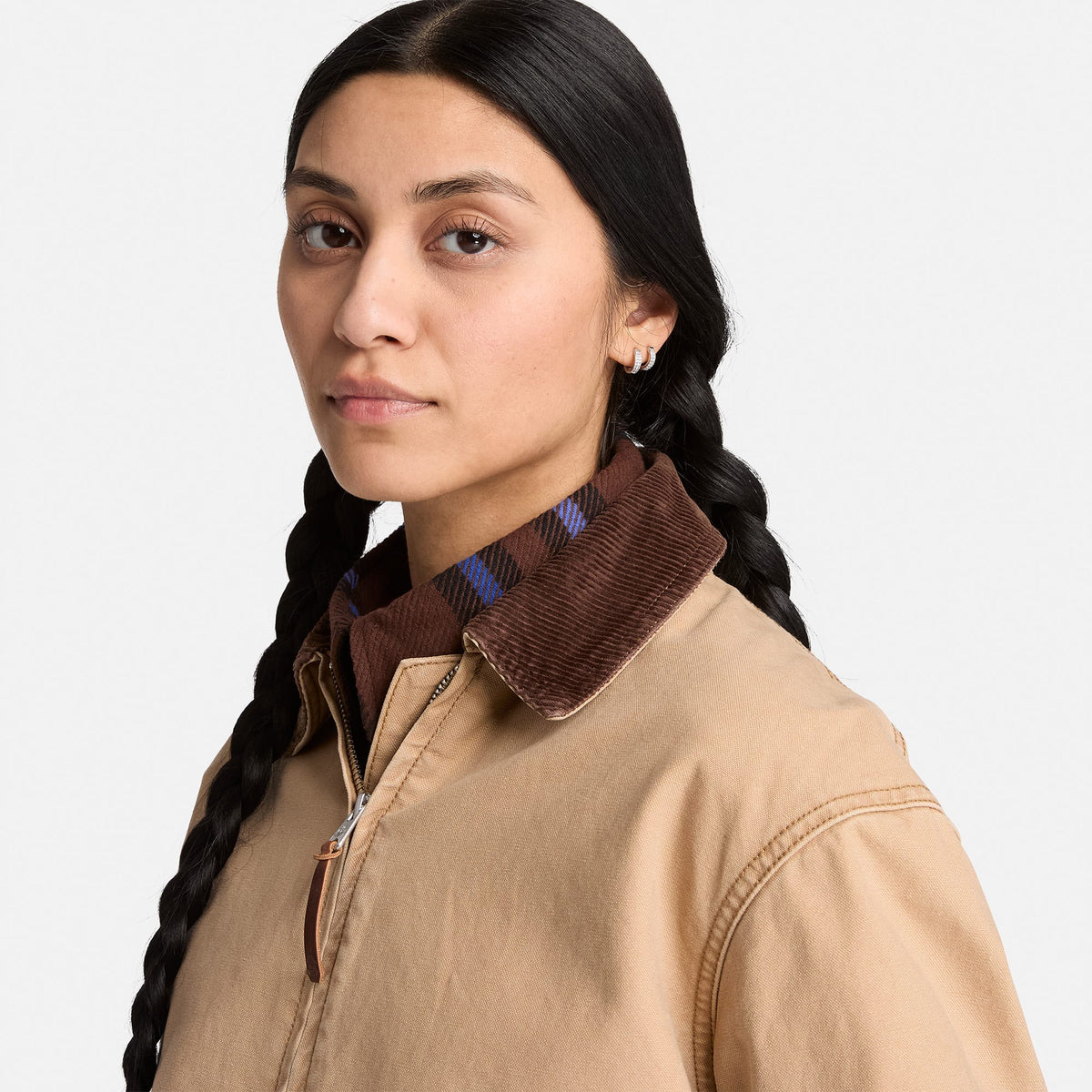 Timberland Strafford Washed Canvas Kadın Bej Ceket