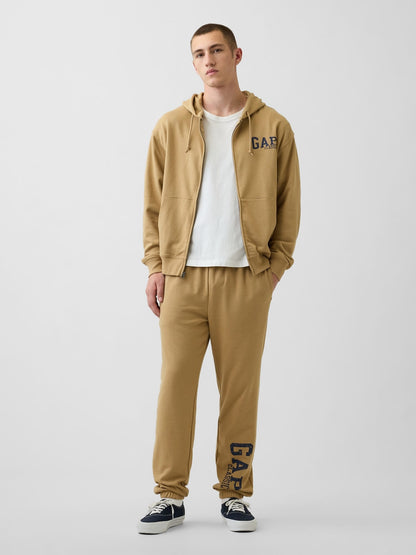 Hardal Relaxed Gap Logo Fransız Havlu Kumaş Jogger Eşofman Altı