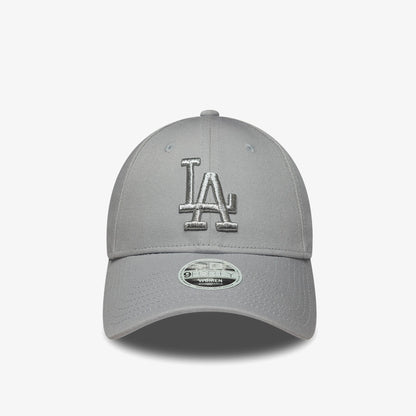 New Era Metallic Logo 9forty Losdod Dgrmts Kadın Gri Şapka