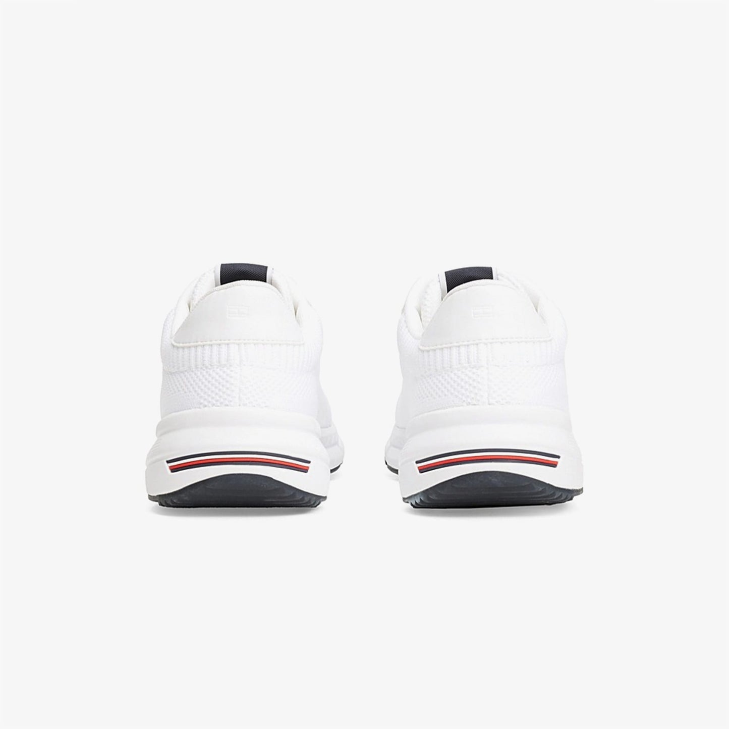 Tommy Hilfiger Lightweight Rwb Knit Erkek Beyaz Spor Ayakkabı