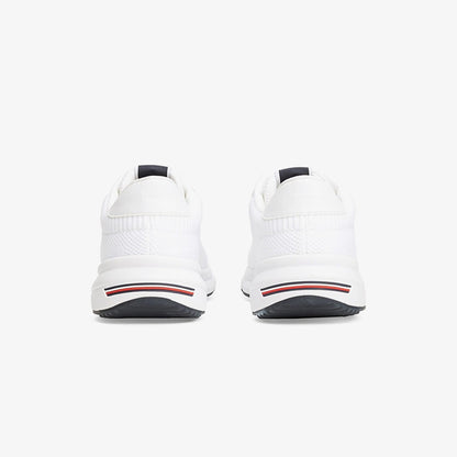 Tommy Hilfiger Lightweight Rwb Knit Erkek Beyaz Spor Ayakkabı