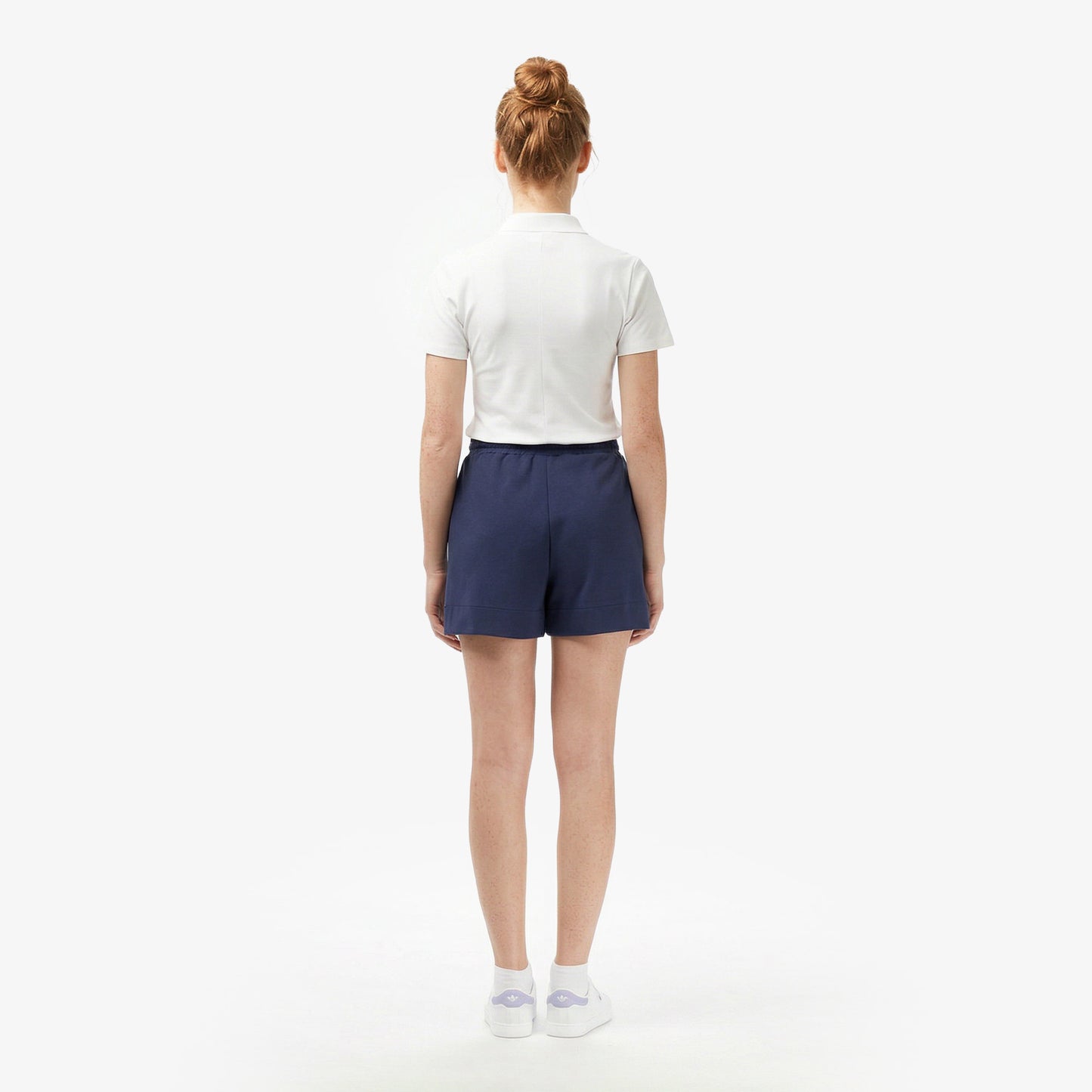 Lacoste Relaxed Fit Kadın Lacivert Şort
