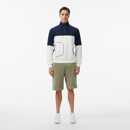 Lacoste Relaxed Fit Erkek Lacivert Sweatshirt