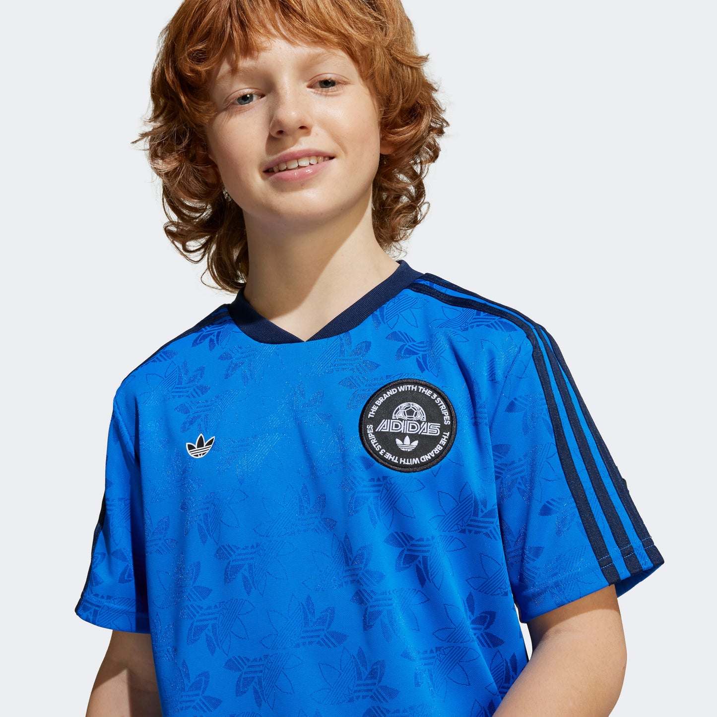 Adidas Soccer Çocuk Mavi T-shirt