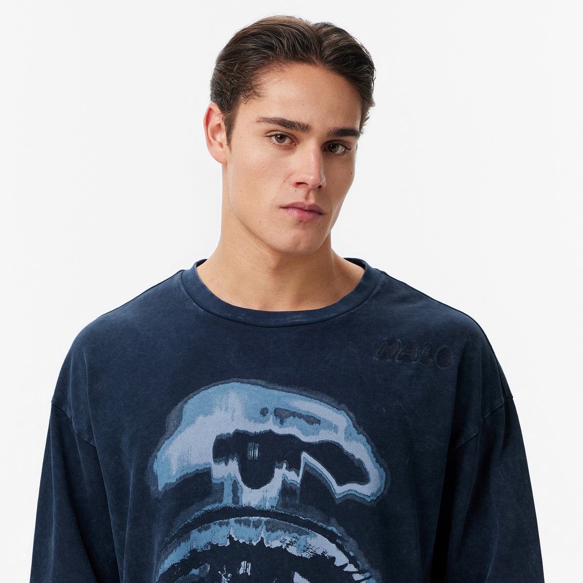 Les Benjamins Regular Fit Erkek Lacivert T-shirt