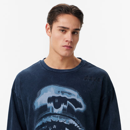 Les Benjamins Regular Fit Erkek Lacivert T-shirt