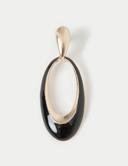 Oval Halka Küpe