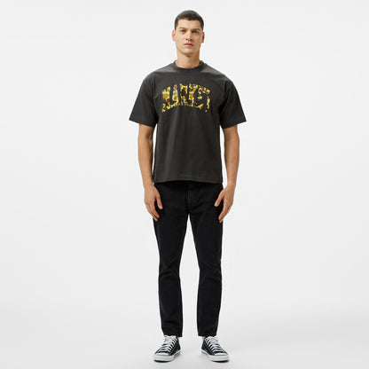 Market Duck Camo Arc Erkek Siyah T-shirt