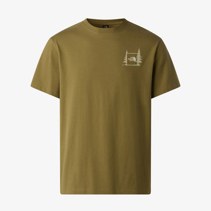 The North Face Camping Relaxed Erkek Sarı T-shirt