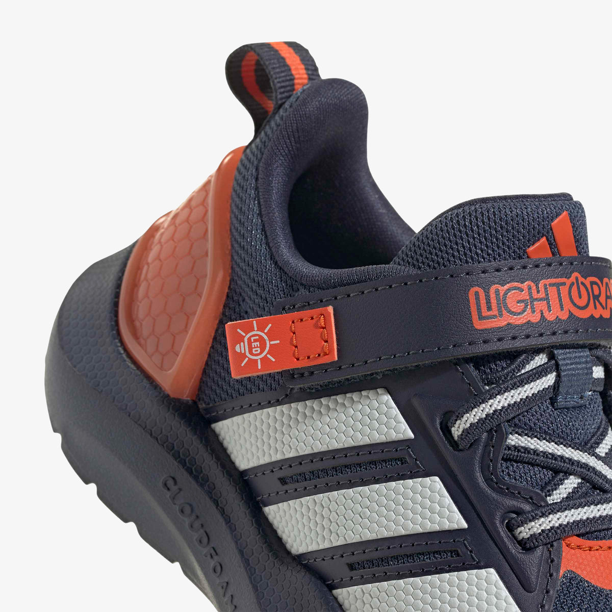 Adidas Lightorama Runner Elastic Lace Çocuk Siyah Koşu Ayakkabısı
