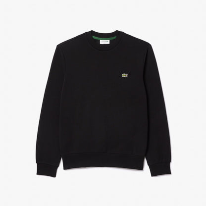 Lacoste Classic Fit Bisiklet Yaka Erkek Siyah Sweatshirt